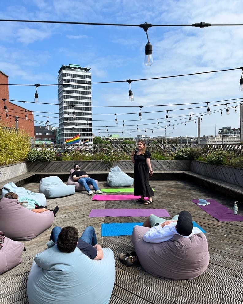 Rooftop Yoga